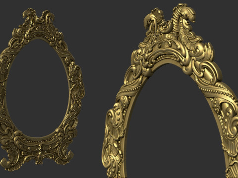 Frame Mirror 3D Print Model