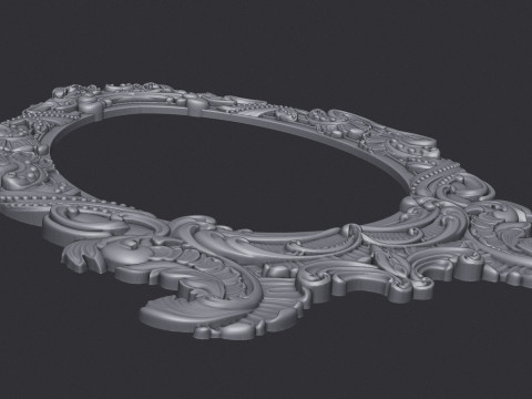 Frame Mirror 3D Print Model