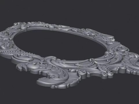 Frame Mirror 3D Print Model