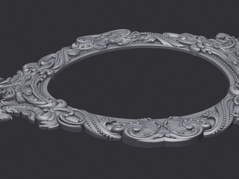 Frame Mirror 3D Print Model