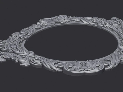 Frame Mirror 3D Print Model