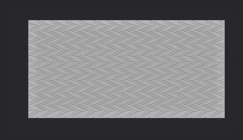 Waving Wall Panel 3D 打印模型 .c4d .max .obj .3ds .fbx .stl .blend 