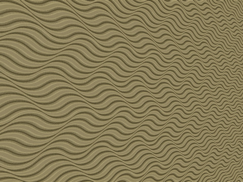 Waving Wall Panel 3D 打印模型