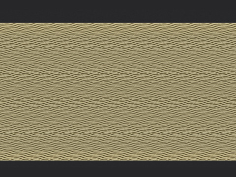 Waving Wall Panel 3D 打印模型