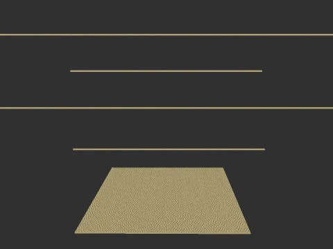 Waving Wall Panel 3D Print Model