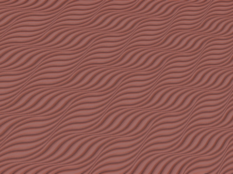 Waving Wall Panel 3D 打印模型