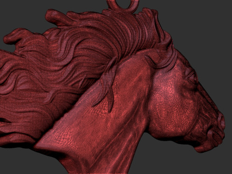 Horse Pendant 3D Принт Модель