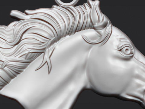 Horse Pendant 3D Принт Модель