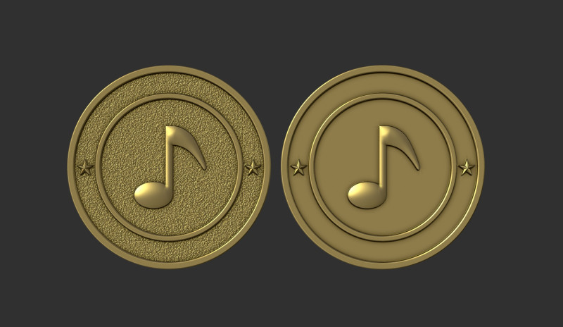 Musical Notes 3D 打印模型 .c4d .max .obj .3ds .fbx .stl .blend 