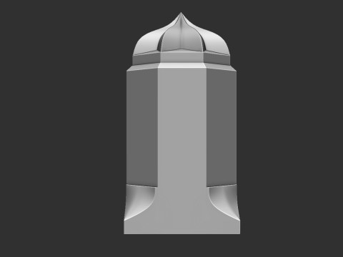Geometric Column 3D printmodel