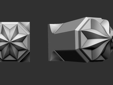 Geometric Column 3D printmodel