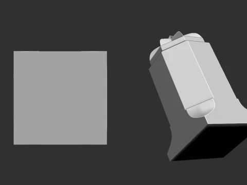 Geometric Column 3D Print Model