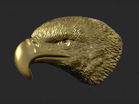 Eagle Head 3D Принт Модель