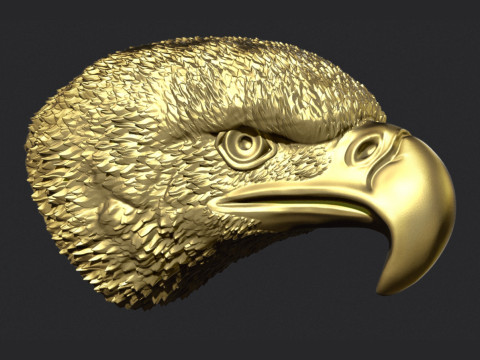 Eagle Head 3D Принт Модель