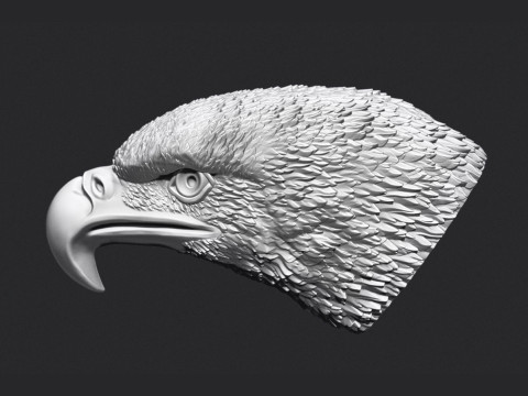 Eagle Head 3D Принт Модель