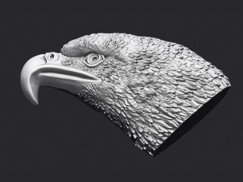 Eagle Head 3D Принт Модель