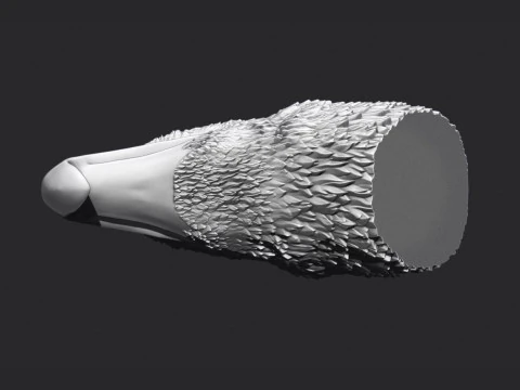 Eagle Head 3D Print Model