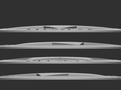 Distintivo dell'ufficiale di sicurezza Modello di stampa 3D