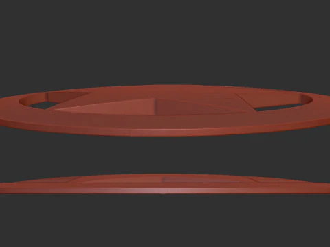 Security Officer Badge 3D Print Model