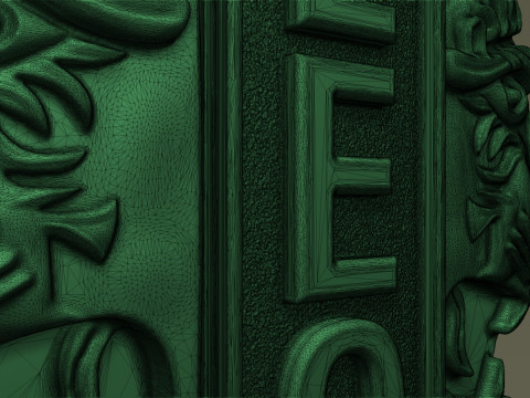 Lions club logo Modelo de impresión 3D