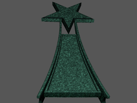 明星奖 3D 打印模型