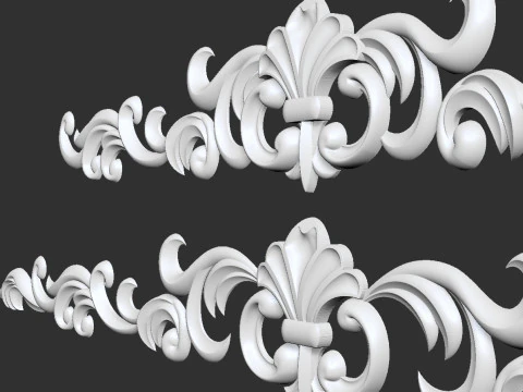 Carved decor onlay 3D Print Model