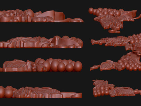 Bunch of Grapes 3D Druckmodell