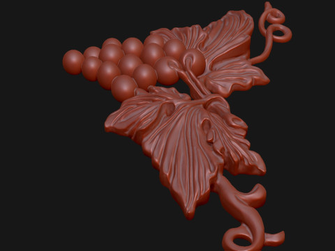 Bunch of Grapes 3D Druckmodell