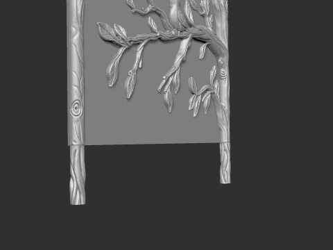 Birds on a Tree 3D Print Model