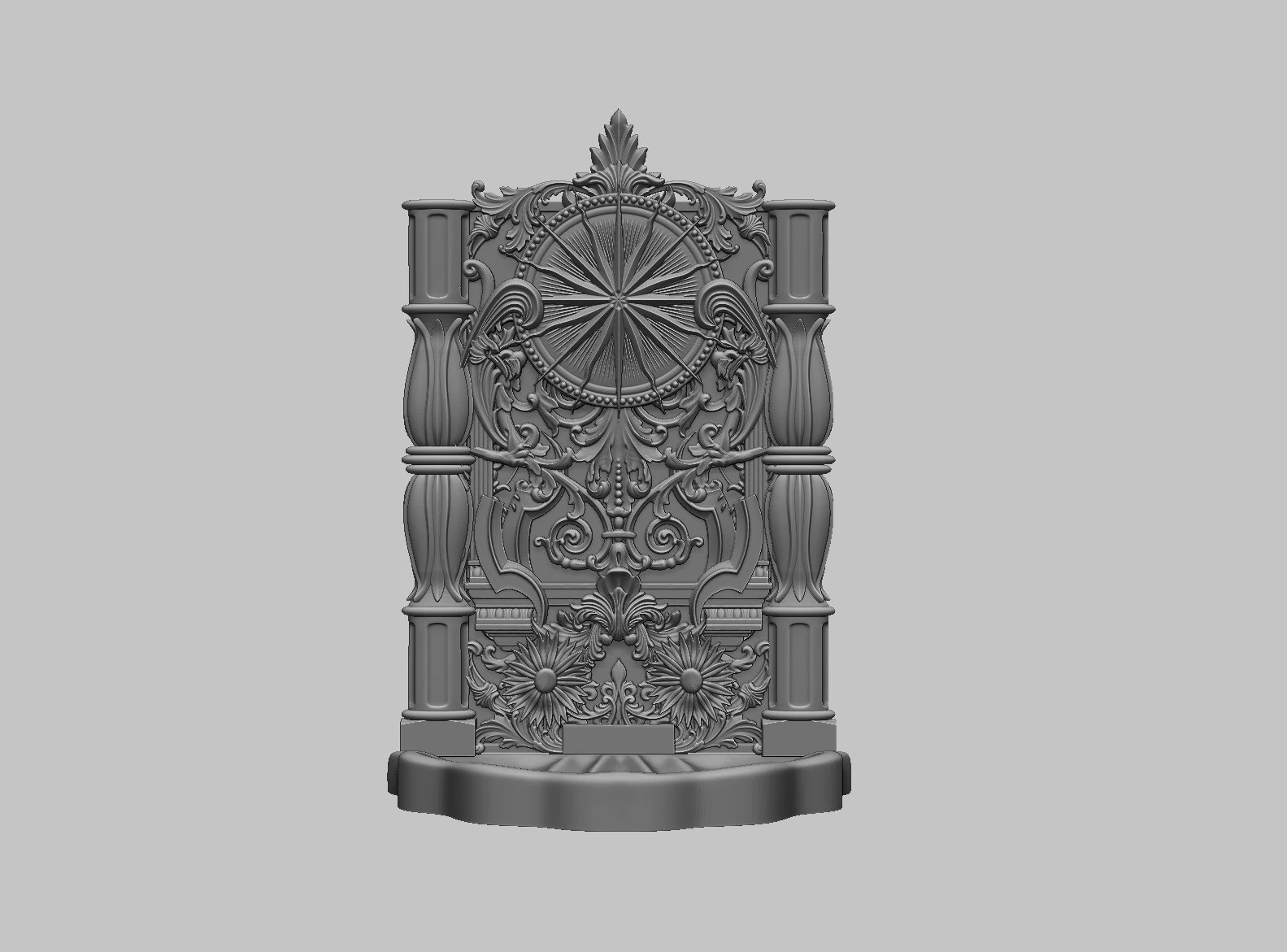 Classic Middle Eastern Fountain 3D Print Model .c4d .max .obj .3ds .fbx .stl .blend 
