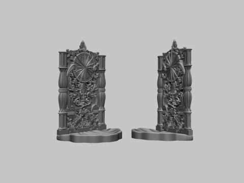 Classic Middle Eastern Fountain 3D Print Model