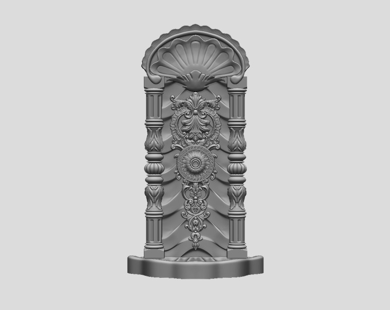 Klassischer nahöstlicher Brunnen 3D Druckmodell .c4d .max .obj .3ds .fbx .stl .blend 