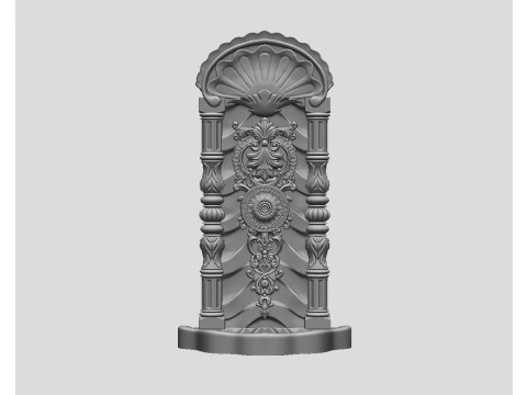 Fonte Cl&aacute;ssica do Oriente M&eacute;dio Modelo de Impressão 3D