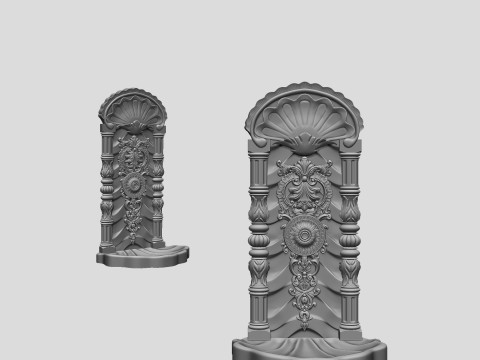 Klassischer nahöstlicher Brunnen 3D Druckmodell