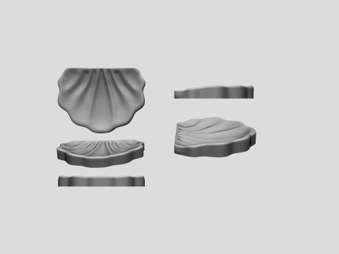 Klassischer nahöstlicher Brunnen 3D Druckmodell