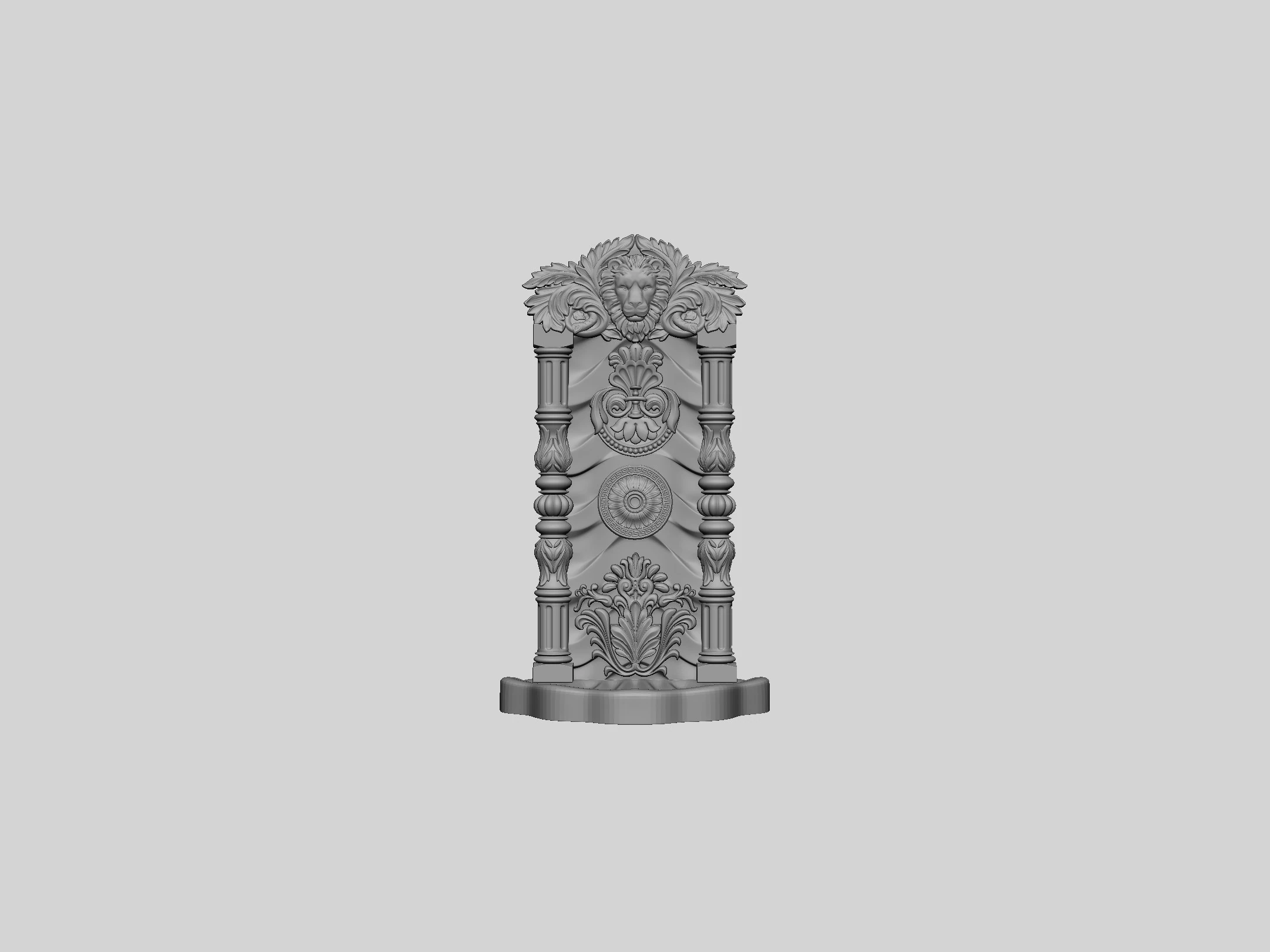 Classic Middle Eastern Fountain 3D Print Model .c4d .max .obj .3ds .fbx .stl .blend 