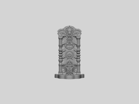 Classic Middle Eastern Fountain Modèles 3D en vedette