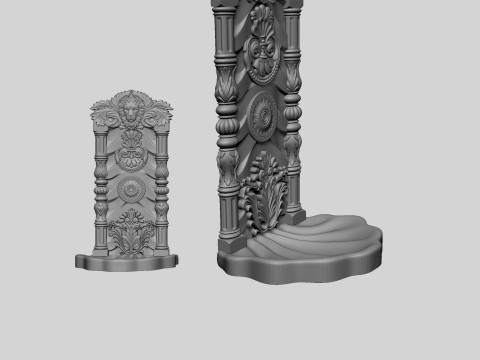 Classic Middle Eastern Fountain 3D Print Model