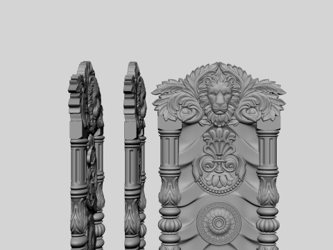 Classic Middle Eastern Fountain 3D Print Model