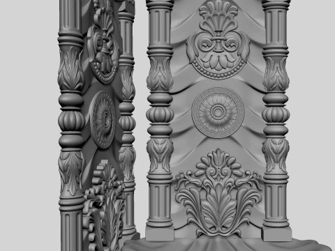 Classic Middle Eastern Fountain 3D Print Model