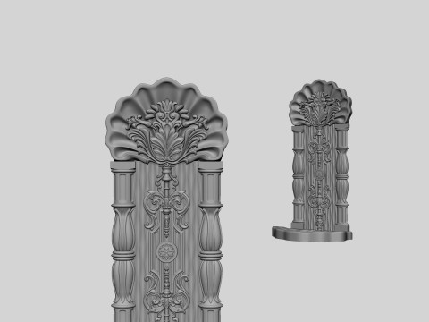 Classic Middle Eastern Fountain Modèles 3D en vedette