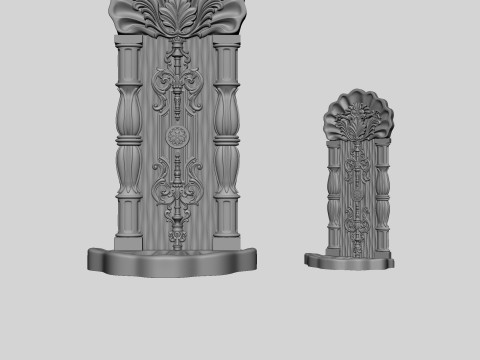 Classic Middle Eastern Fountain Modèles 3D en vedette