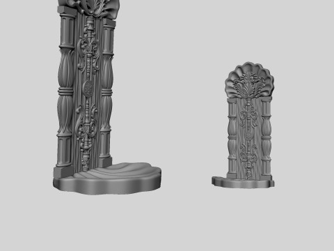 Classic Middle Eastern Fountain Modèles 3D en vedette