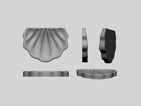 Classic Middle Eastern Fountain Modèles 3D en vedette
