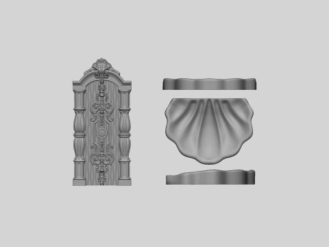 Classic Middle Eastern Fountain 3D Print Model
