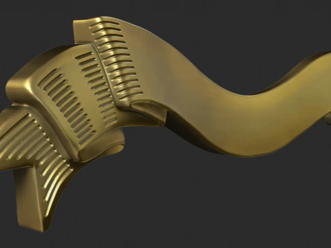 Ribbon 3D Print Model