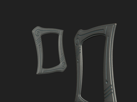 Frame Mirror 3D Baskı Modeli
