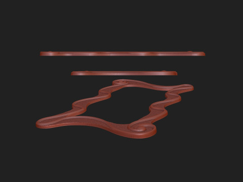 Frame Mirror Model do druku 3D