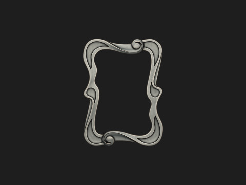 Frame Mirror 3D Baskı Modeli