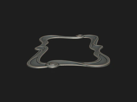 Frame Mirror 3D Print Model